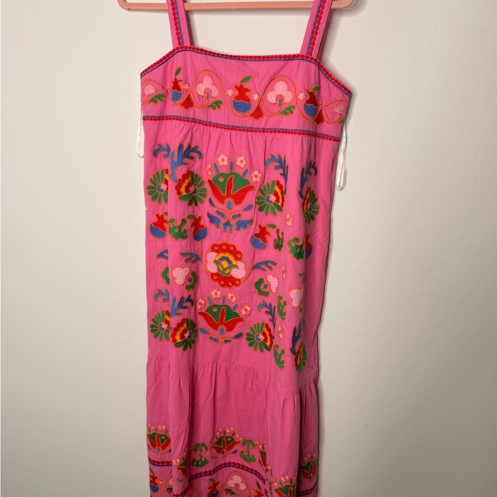 J Marie The Landon Midi Dress - Hot Pink size L
NWT - Picture 2 of 5